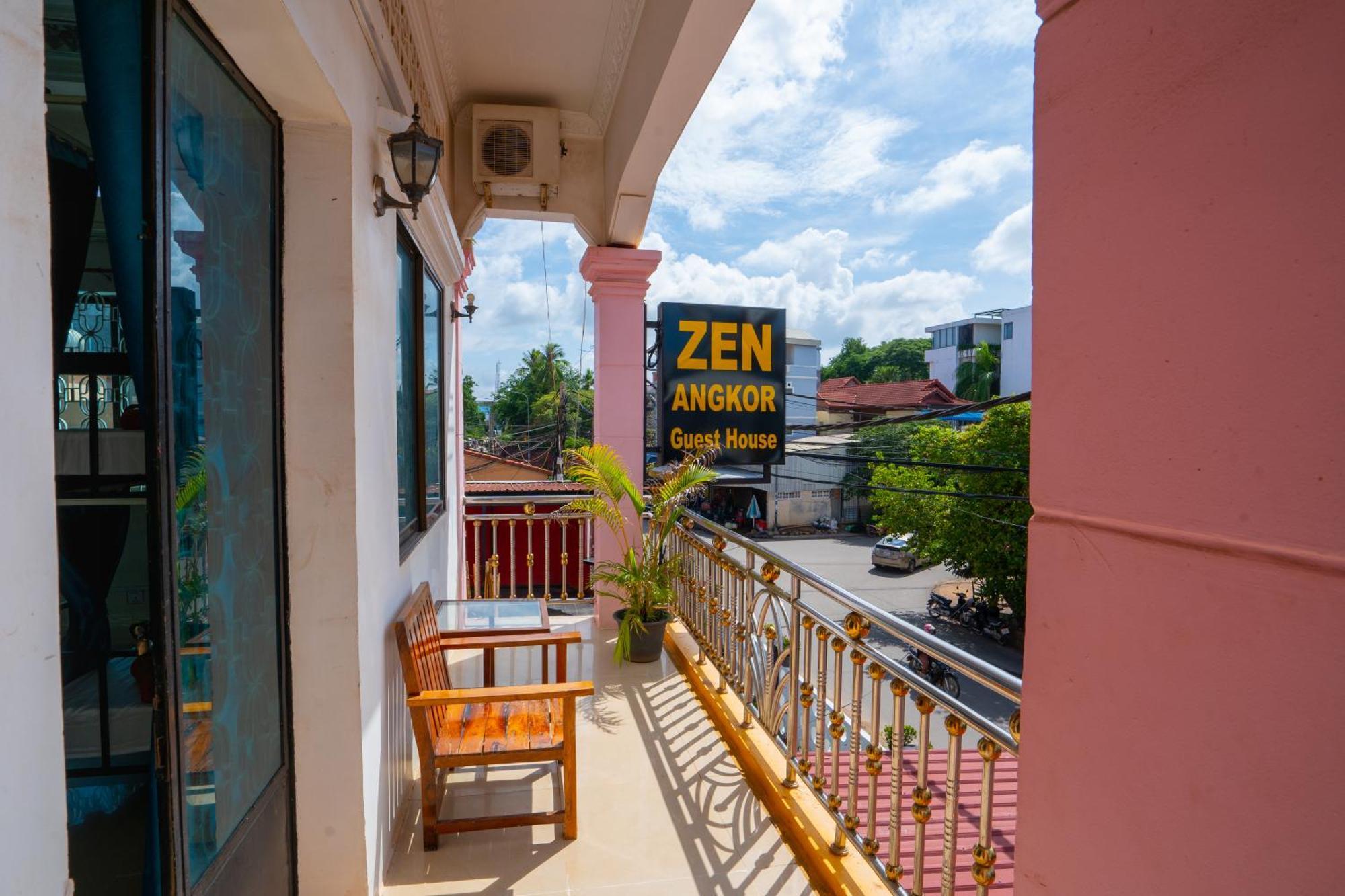 Zen Angkor Guest House Siem Reap Exterior foto